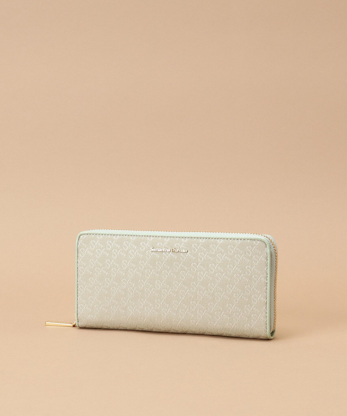 Samantha Thavasa「ST Jacquard ラウンド長財布」|財布|