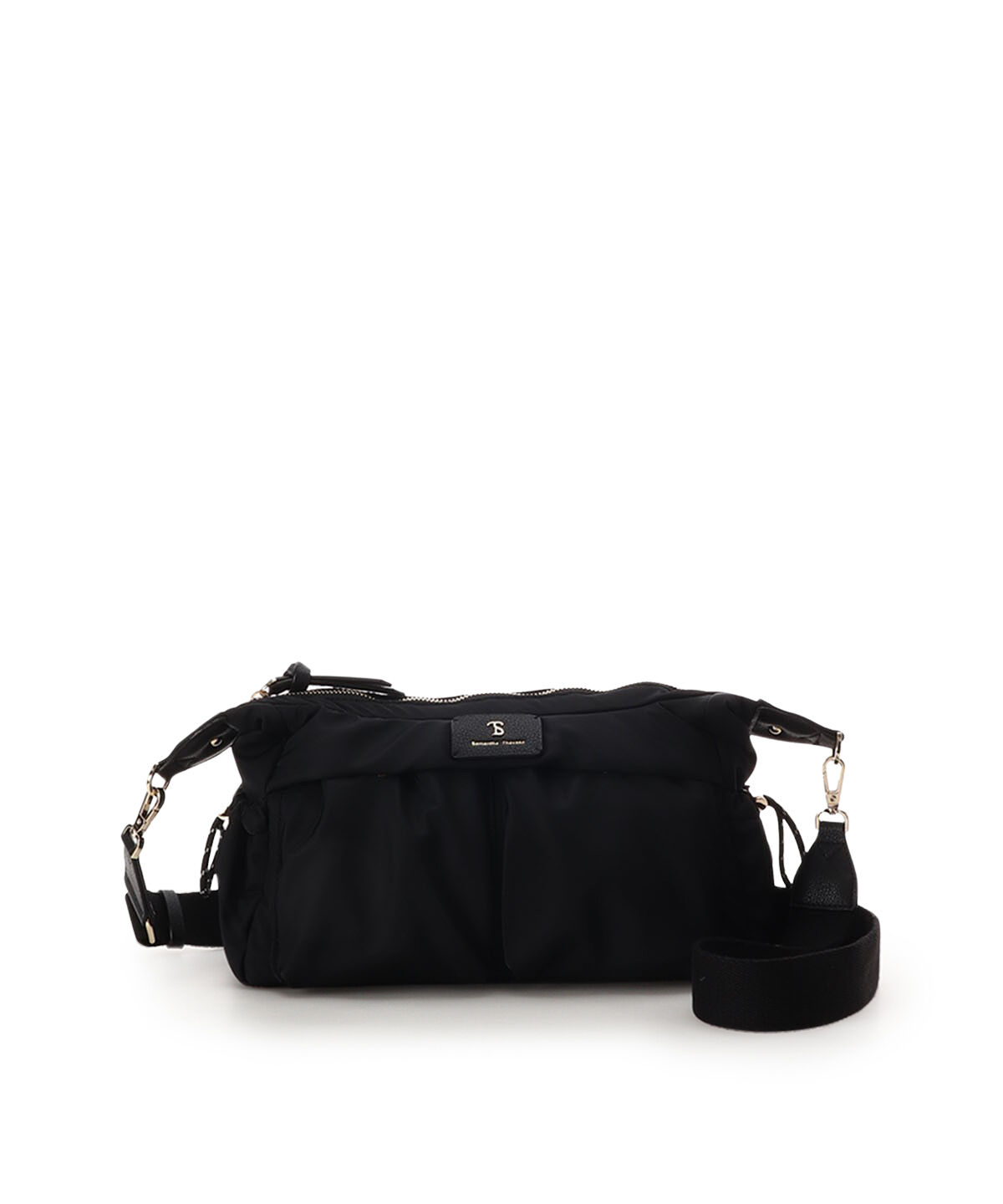 Samantha Thavasa「ボンディング ショルダーバッグ」|ショルダー・メッセンジャー|ブラック