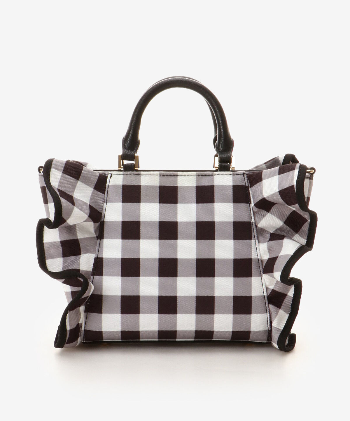 Samantha Vega「チェックフリルハンドバッグ（小）」|ハンドバッグ|