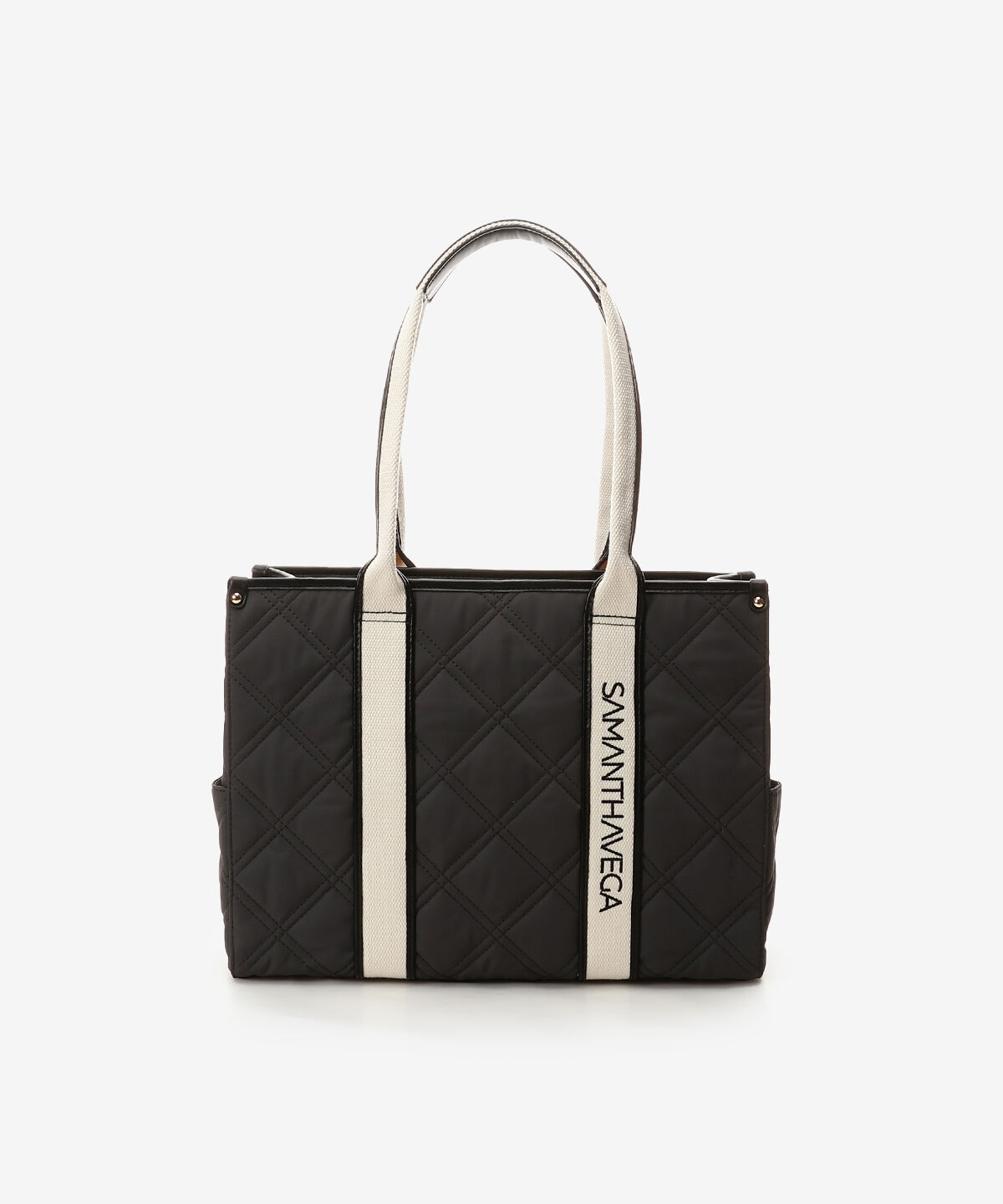 Samantha Vega「ロゴテープキルティングA4トートバッグ」|トートバッグ|