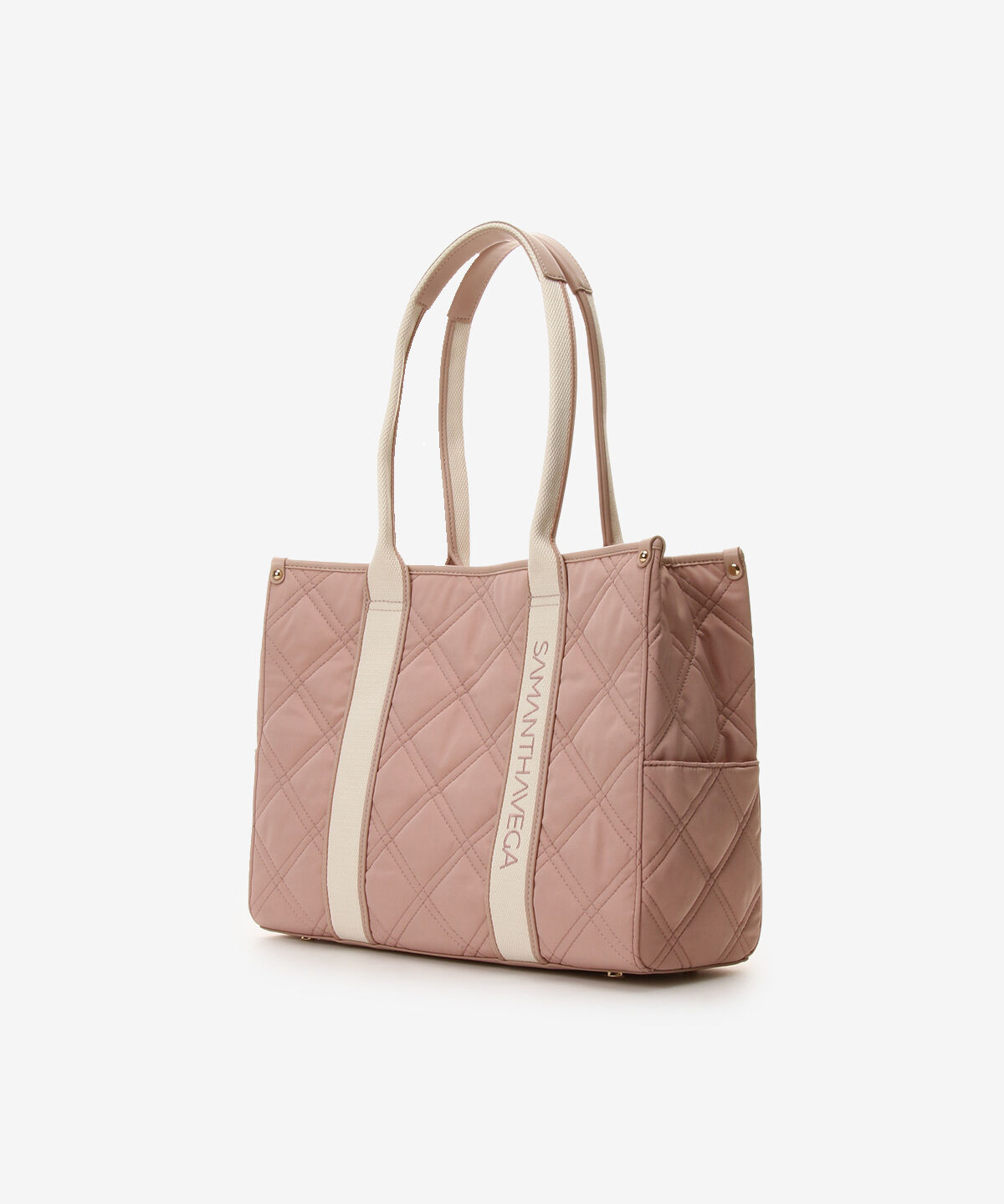 Samantha Vega「ロゴテープキルティングA4トートバッグ」|トートバッグ|