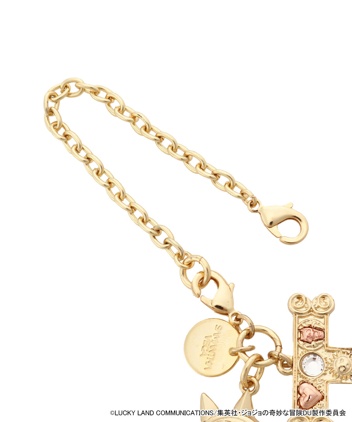 Samantha Vega「SAMANTHAVEGA&times;ｱﾆﾒ『ｼﾞｮｼﾞｮの奇妙な冒険 ﾀﾞｲﾔﾓﾝﾄﾞは砕けな 」|チャーム・キーホルダー|