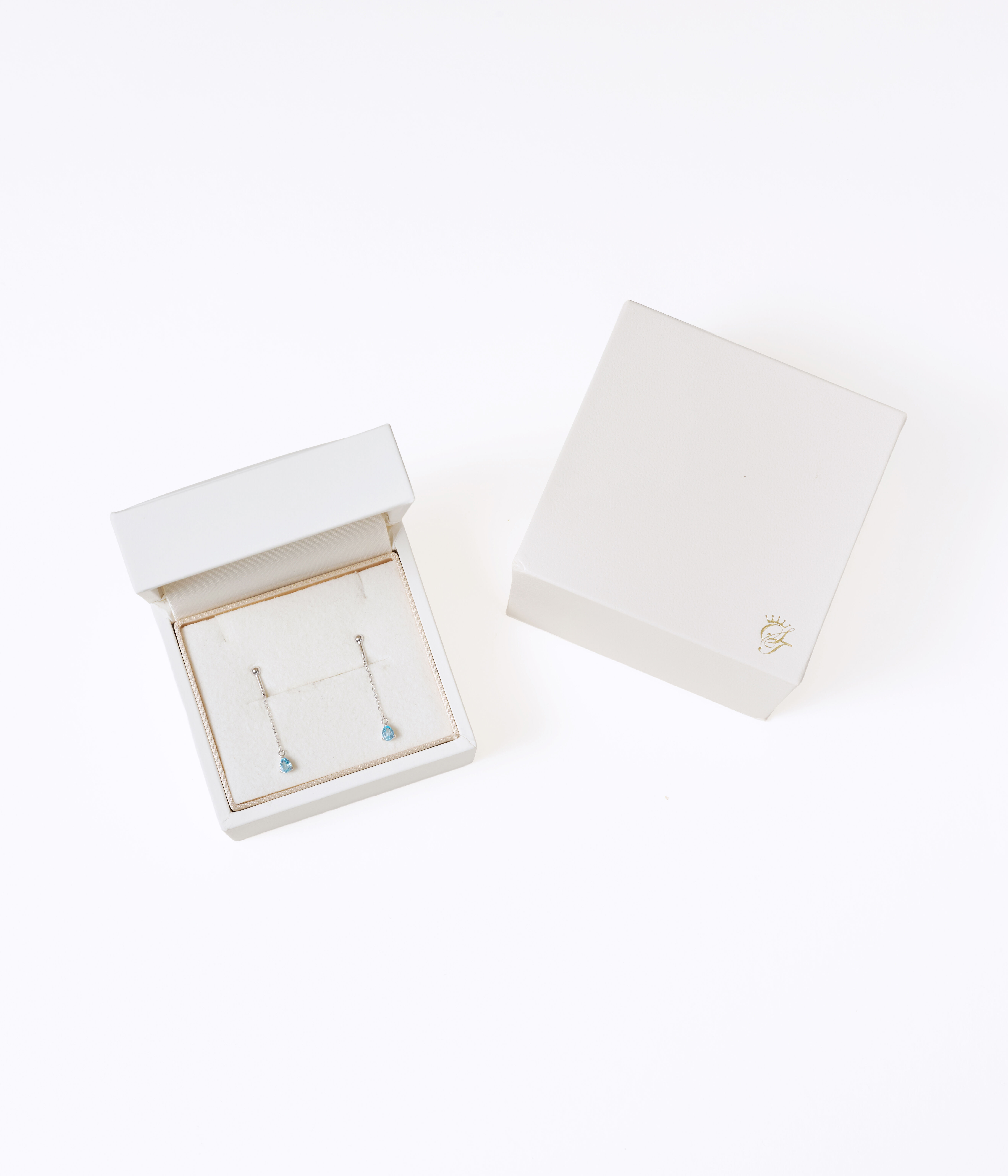 Samantha Tiara「K10 WG トパーズイヤリング≪11月 誕生石≫」|イヤリング|