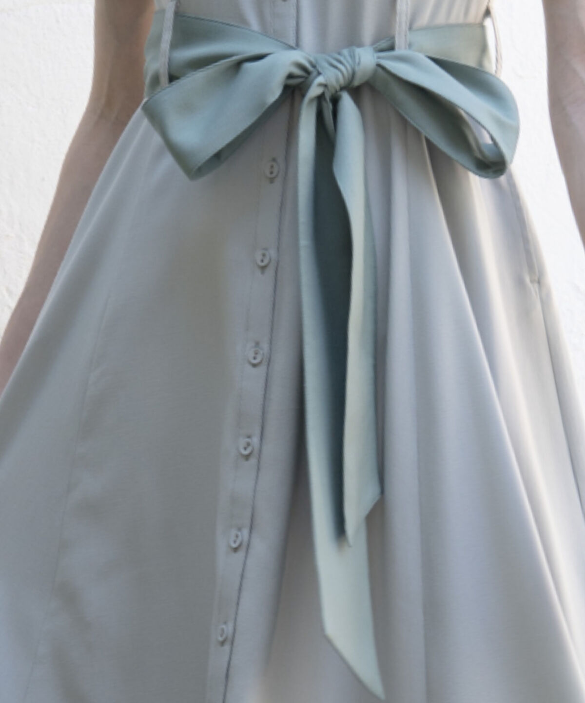 アンドクチュール「配色シャツワンピース」|ワンピース|