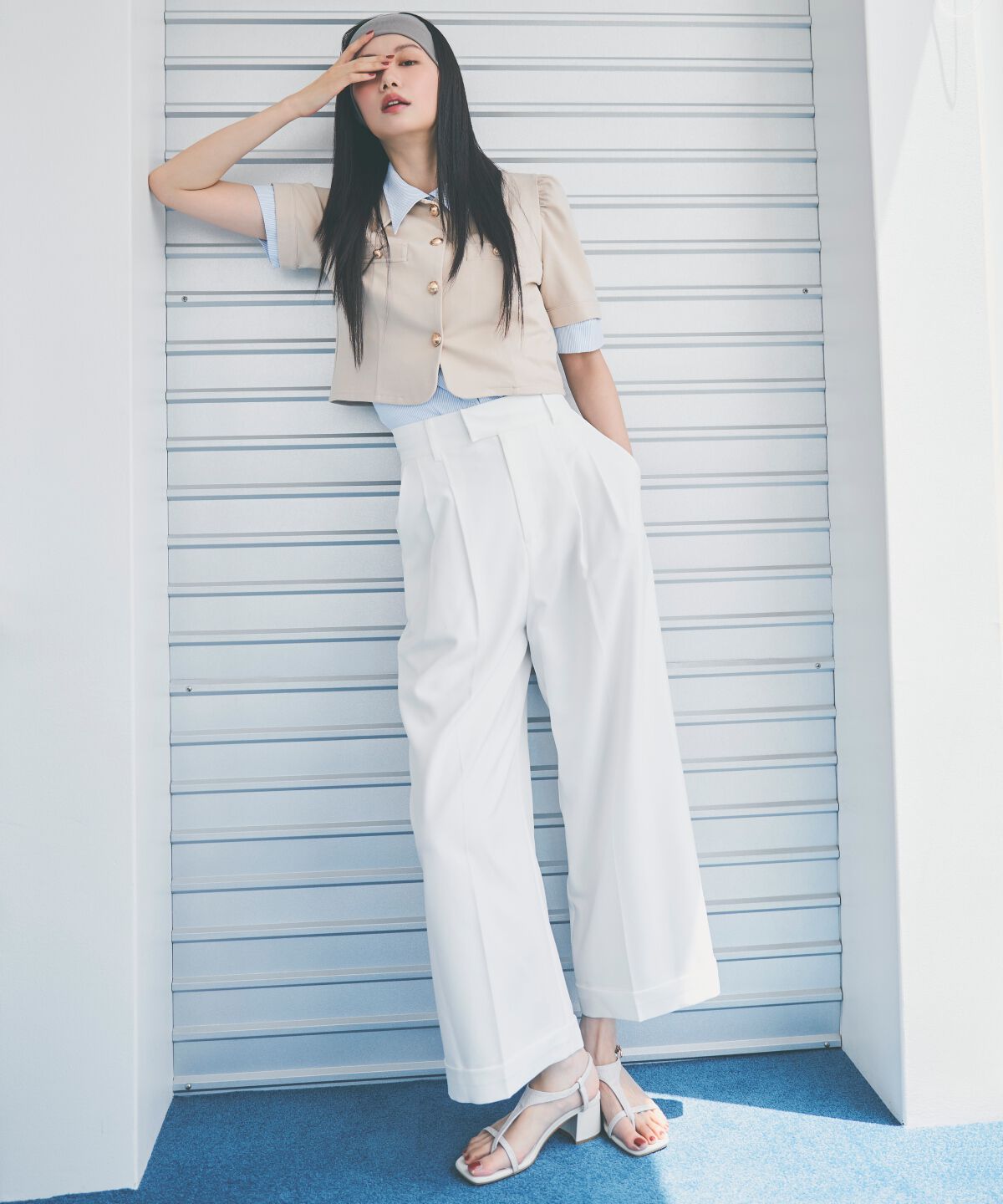 アンドクチュール「クラシックカラーポンチジャケット」|その他|