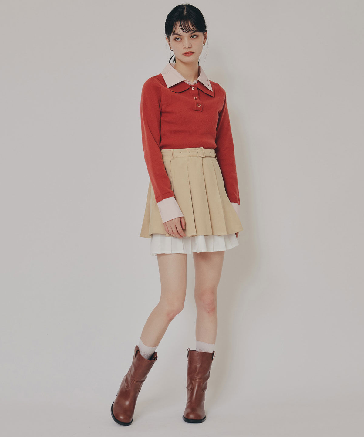 REDYAZEL「ウエスタンライクショートブーツ」|ショートブーツ|