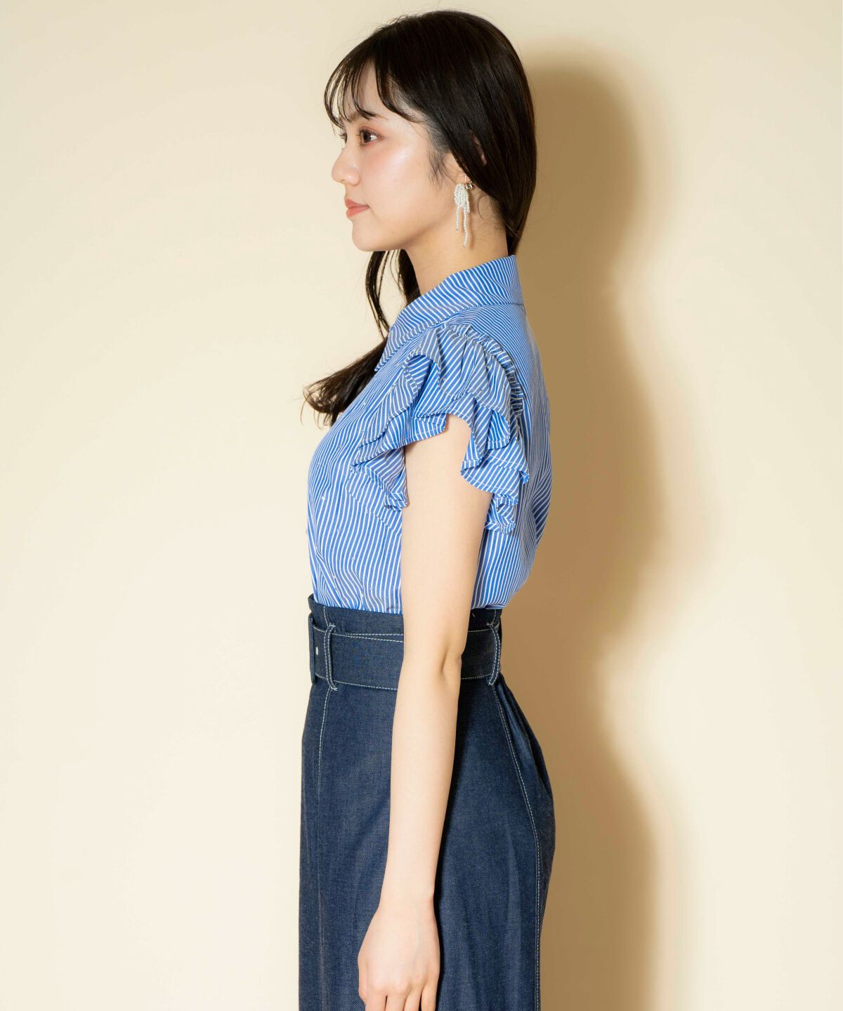 WILLSELECTION「キラキラビジューブラウス」|シャツ・ブラウス|