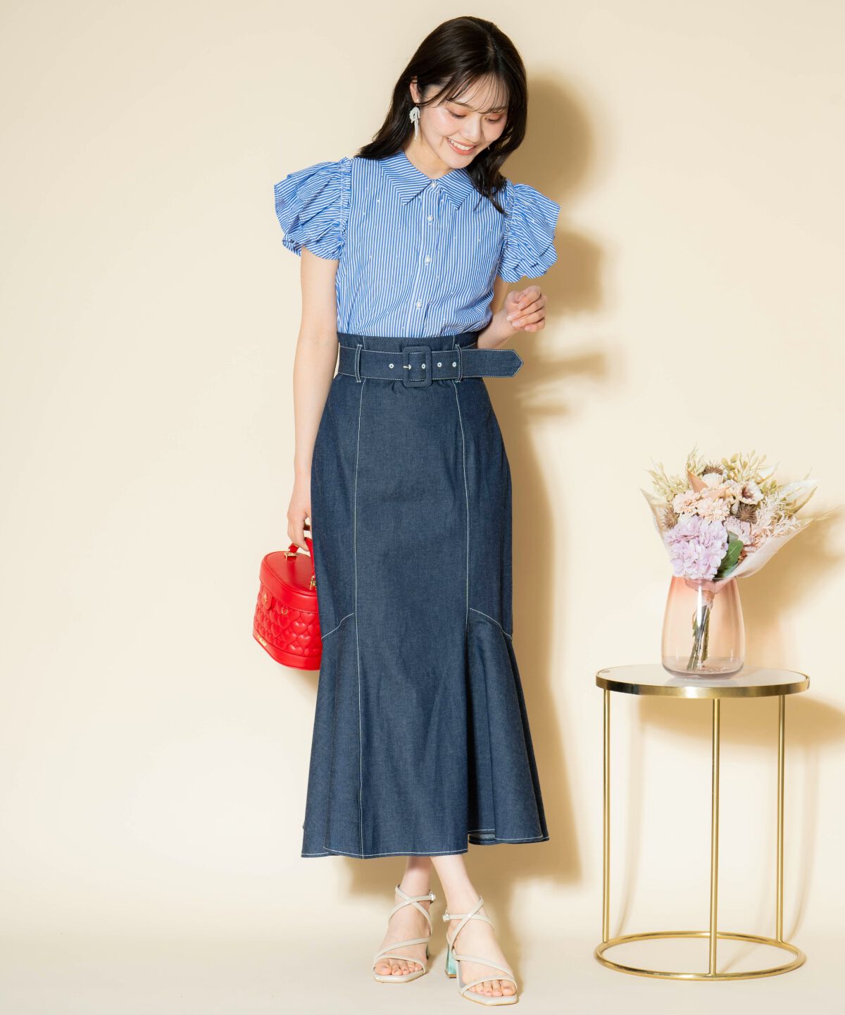 WILLSELECTION「キラキラビジューブラウス」|シャツ・ブラウス|