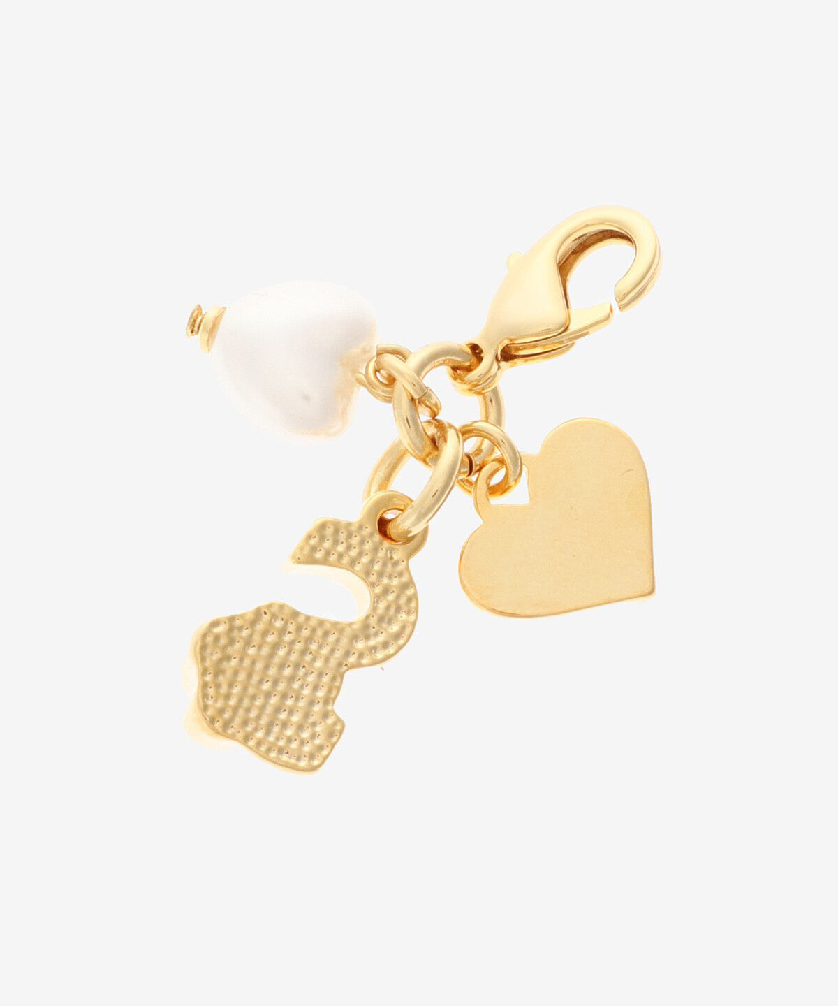 Samantha Thavasa Petit Choice「ストーンモチーフイニシャルチャーム(S)」|チャーム・キーホルダー|