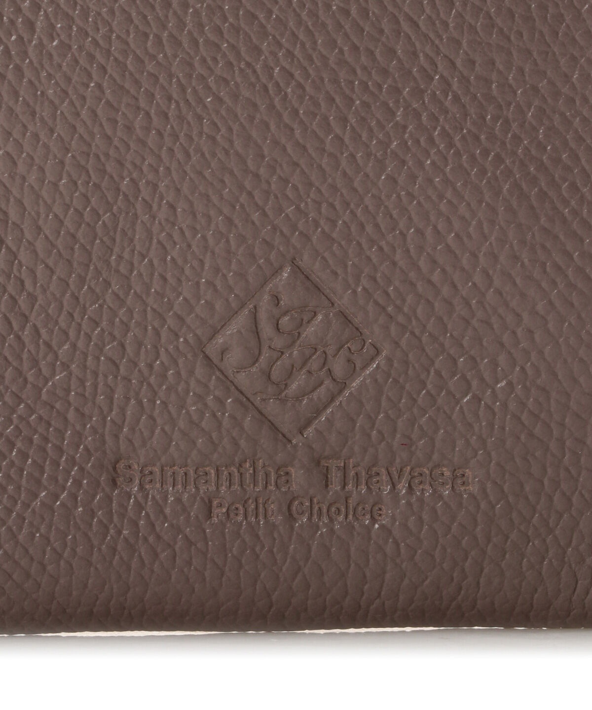 Samantha Thavasa Petit Choice「スクエアモチーフソフトレザー 折財布」|財布|