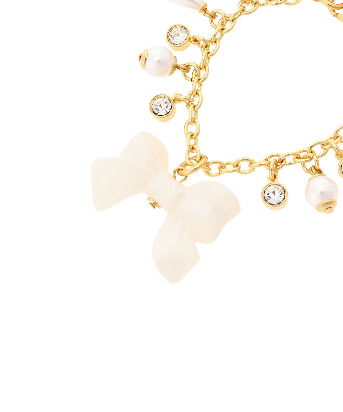 Samantha Thavasa Petit Choice「パールリボン バッグチャーム」|チャーム・キーホルダー|