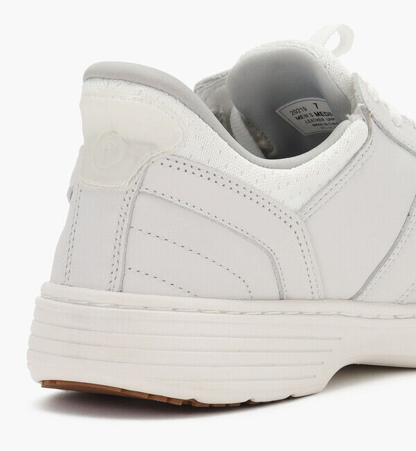 Orthofeet「【オーソフィート】ピエール ミディアム/ホワイト ナチュラルレザー/シューズ メンズ」|スニーカー|