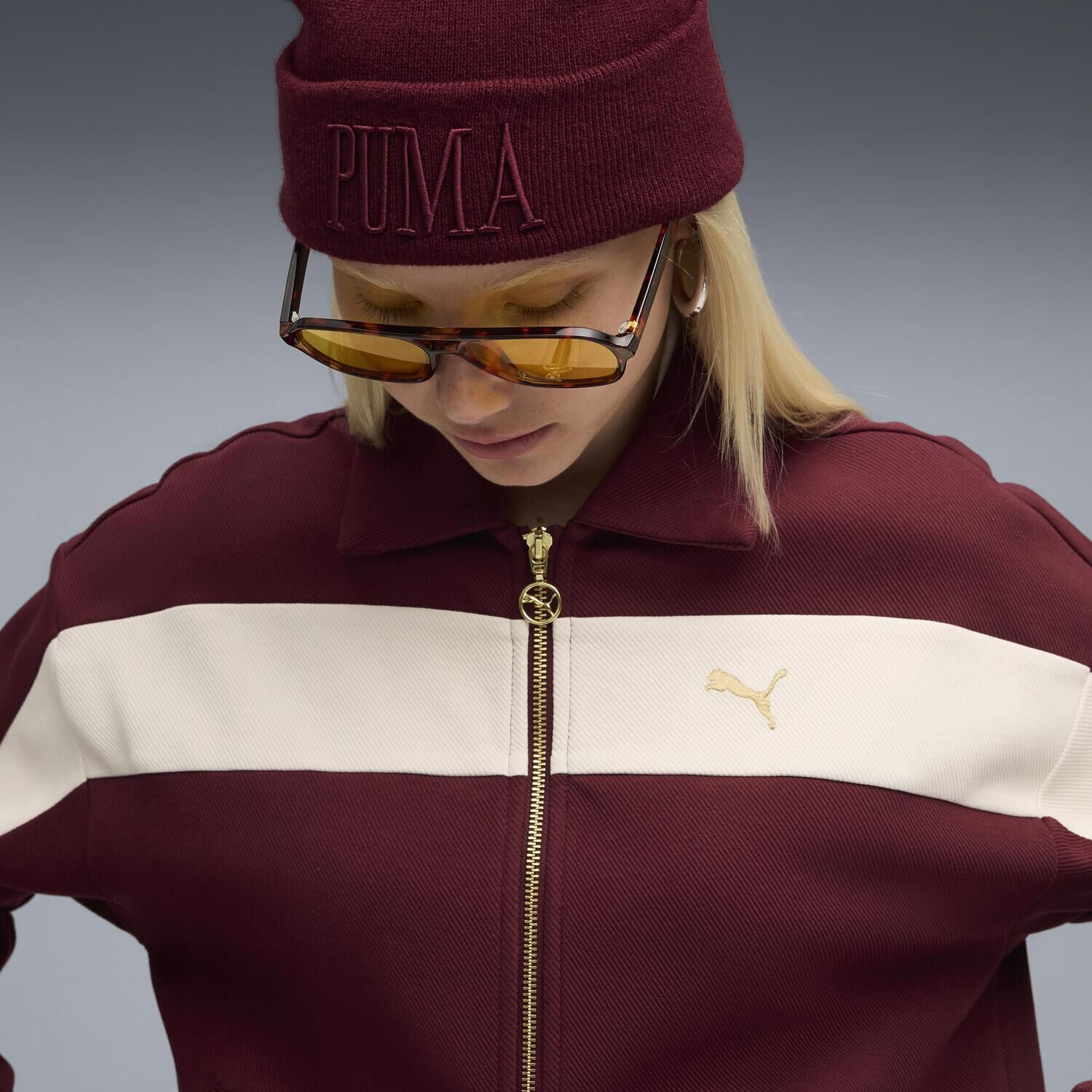 PUMA「【PUMA ｳｪｱ】W T7 RELAXED TRACK JACKET」|ポロシャツ|