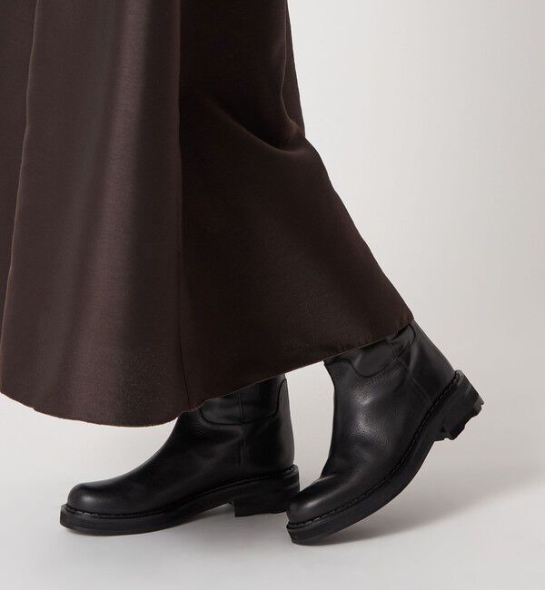 ODETTE E ODILE「ダブルウェルトプレーン ハーフ ショートブーツ40」|ショートブーツ|