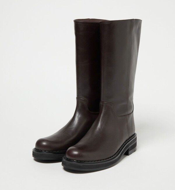 ODETTE E ODILE「ダブルウェルトプレーン ハーフ ショートブーツ40」|ショートブーツ|