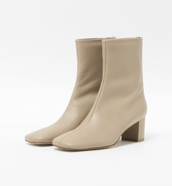 ODETTE E ODILE「スクエアセンターシーム ショートブーツ55&uarr;」|ショートブーツ|