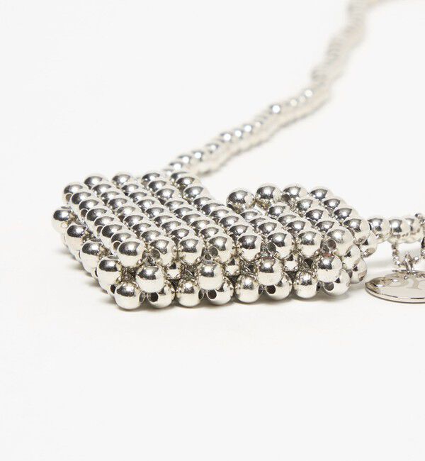 ODETTE E ODILE「＜SY＞ ハートビーズネックチャーム」|ネックレス|