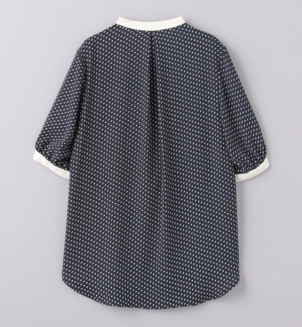 UNITED ARROWS「バイカラーパイピング ショートスリーブ ブラウス」|シャツ・ブラウス|