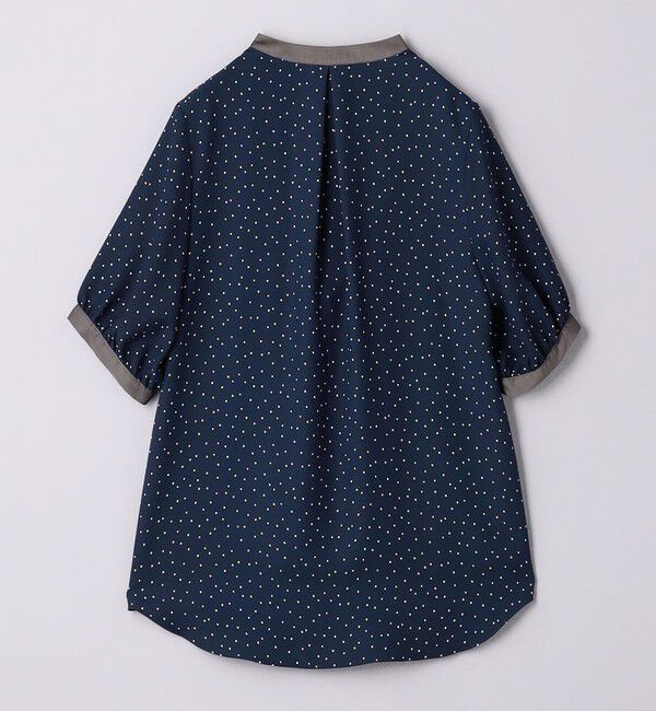 UNITED ARROWS「バイカラーパイピング ショートスリーブ ブラウス」|シャツ・ブラウス|