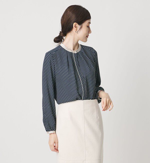 UNITED ARROWS「バイカラー パイピング ブラウス」|シャツ・ブラウス|その他6