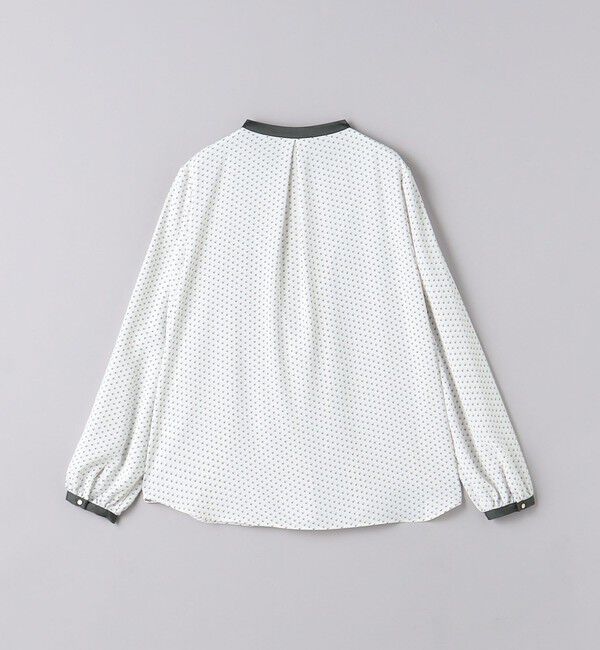 UNITED ARROWS「バイカラー パイピング ブラウス」|シャツ・ブラウス|