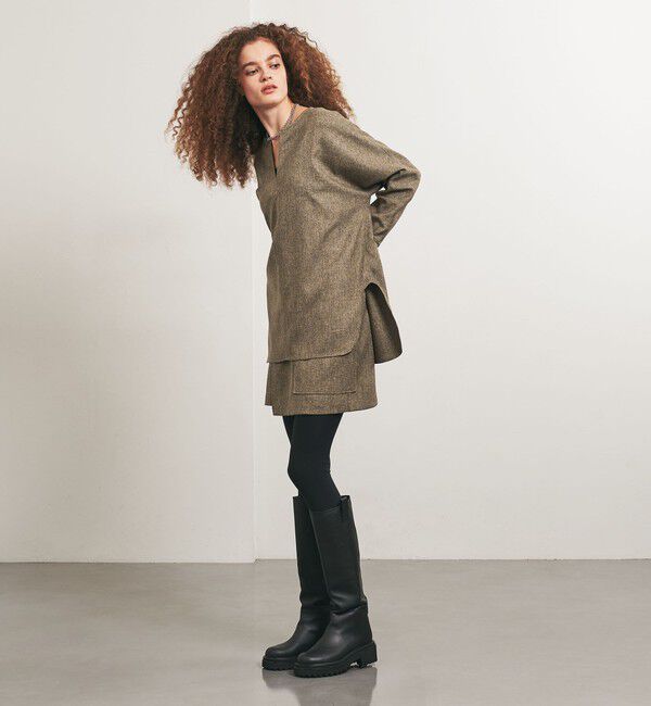 UNITED ARROWS「＜TO UNITED ARROWS＞Pツイル プルオーバー ブラウス」|シャツ・ブラウス|