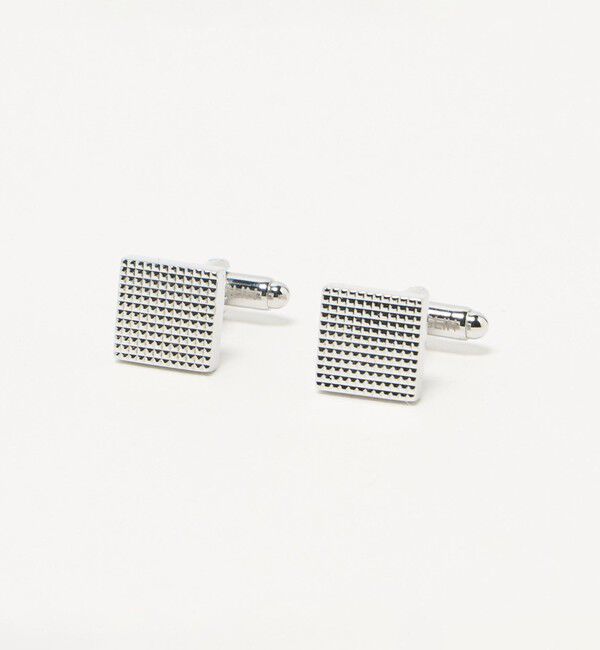 UNITED ARROWS「＜Louis FAGLIN＞ Croise Silver Cufflinks/カフリンクス」|ネクタイピン・カフスボタン|SILVER