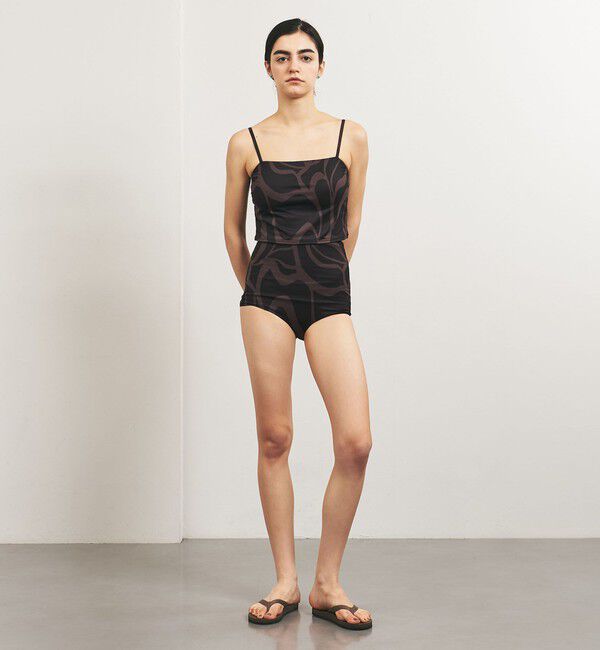 UNITED ARROWS「＜TO UNITED ARROWS＞プリント リバーシブル ボトム/スイムウエア」|ショーツ|