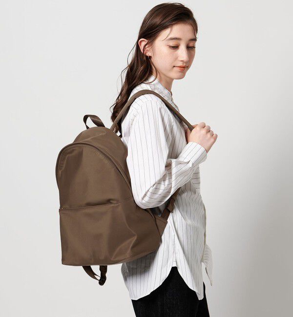 UNITED ARROWS「フロントジップ リュックサック」|リュック|MD.BROWN