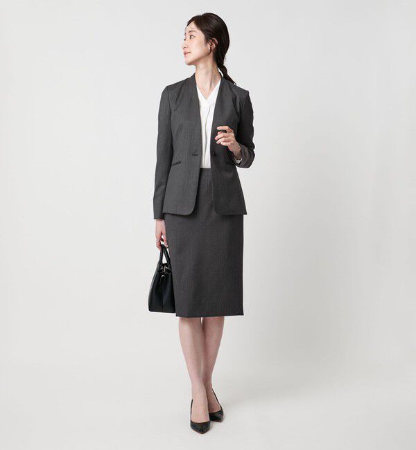 UNITED ARROWS「Vitale Barberis Canonico タイトスカート」|スカート|