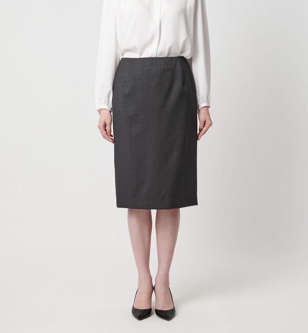 UNITED ARROWS「Vitale Barberis Canonico タイトスカート」|スカート|