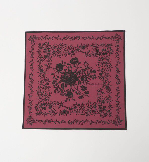 UNITED ARROWS「＜Dieffe Kinloch＞BK CLAVEL BLOSSOM/ハンカチ」|ハンカチ|