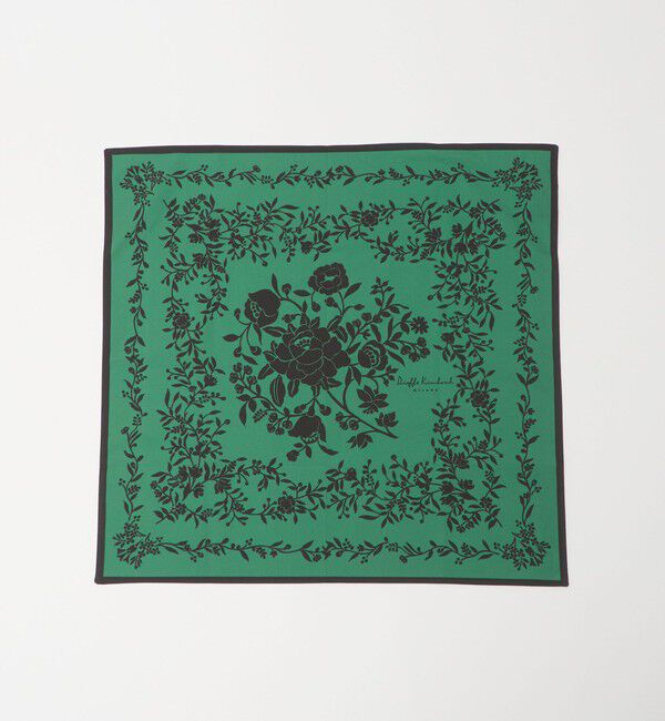 UNITED ARROWS「＜Dieffe Kinloch＞BK CLAVEL BLOSSOM/ハンカチ」|ハンカチ|