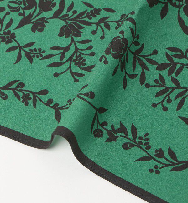 UNITED ARROWS「＜Dieffe Kinloch＞BK CLAVEL BLOSSOM/ハンカチ」|ハンカチ|
