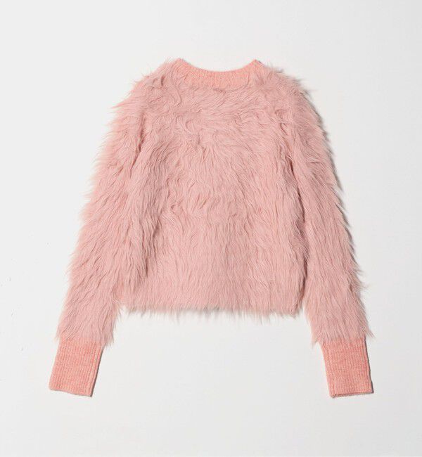 ASTRAET「＜ASTRAET＞シャギー クルーネック カーディガン」|カーディガン|