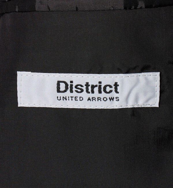 UNITED ARROWS「＜District＞ヘリンボーン ツイード ジップブルゾン」|ブルゾン・スタジャン|
