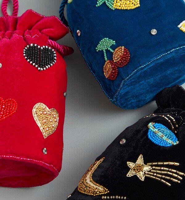 Style for Living「エンブロイダリー モチーフ ポーチ」|ポーチ|