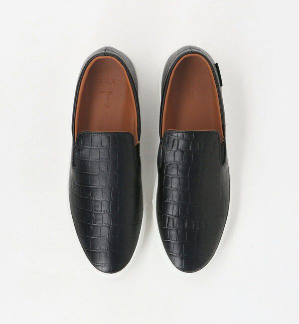 UNITED ARROWS「＜hALON＞エンボス スリッポン スニーカー」|スニーカー|