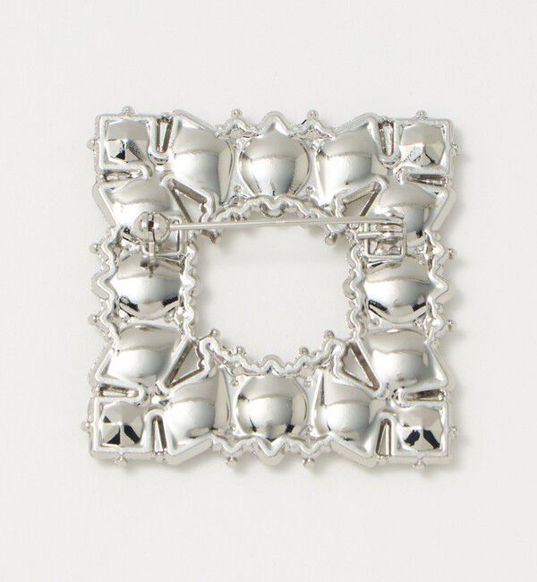 UNITED ARROWS「スクエア ブローチ」|ブローチ・コサージュ|