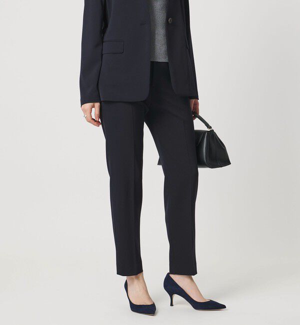 UNITED ARROWS「FEEL CLEAN スリム パンツ ‐防しわ ストレッチ UVカット‐」|スラックス|