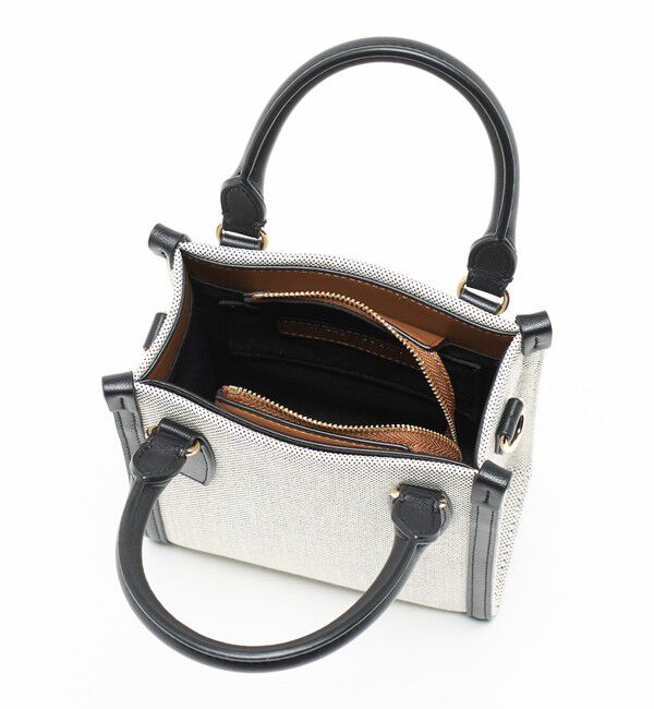 UNITED ARROWS「キャンバスコンビ ミニトートバッグ」|トートバッグ|