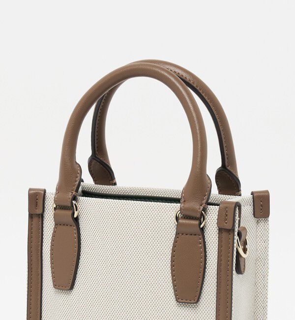 UNITED ARROWS「キャンバスコンビ ミニトートバッグ」|トートバッグ|