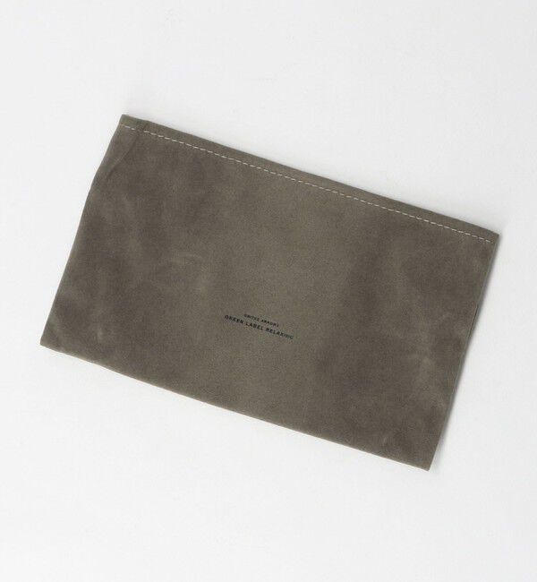 UNITED ARROWS green label relaxing「シボ レザーライク 2カラー ロングウォレット 長財布」|財布|