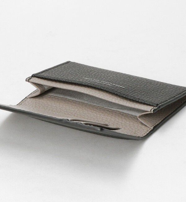 UNITED ARROWS green label relaxing「シボ レザーライク フラップ カードケース」|名刺入れ・カードケース|