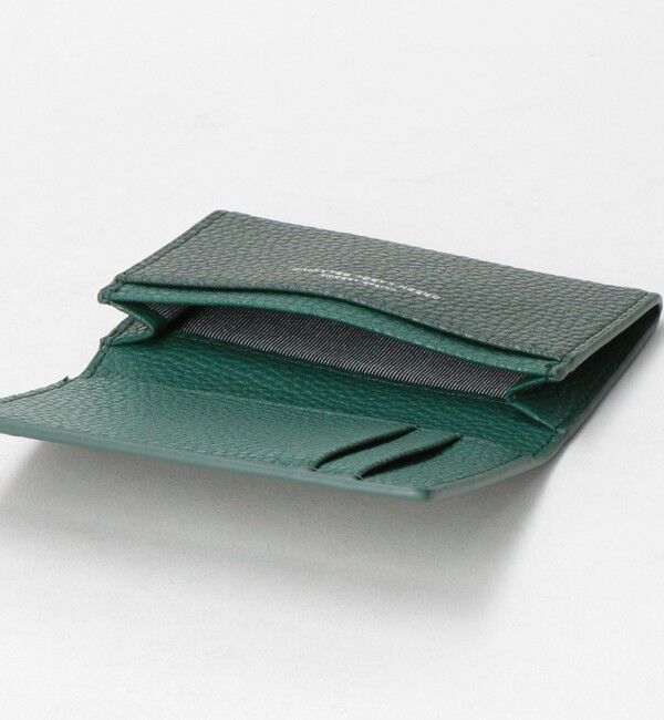 UNITED ARROWS green label relaxing「シボ レザーライク フラップ カードケース」|名刺入れ・カードケース|