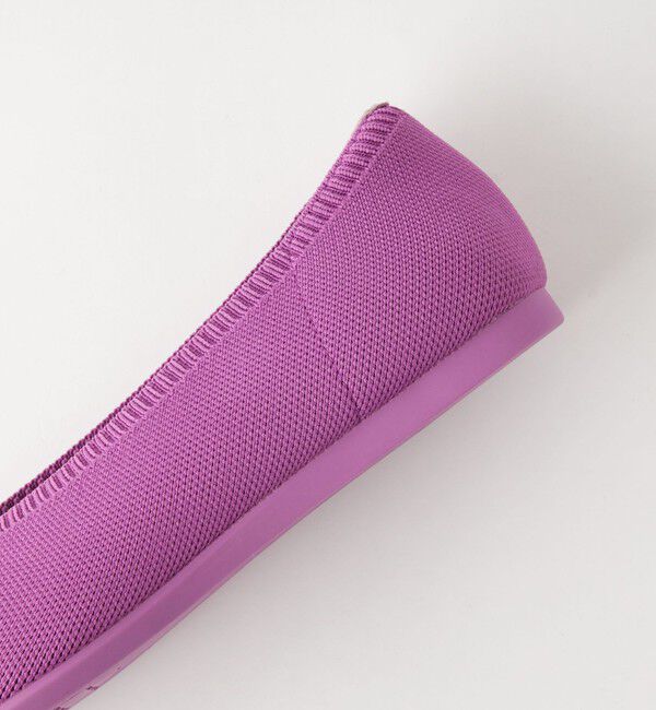 UNITED ARROWS green label relaxing「ウェルネス ニット フラットシューズ -撥水・ウォッシャブル-」|ローファー|