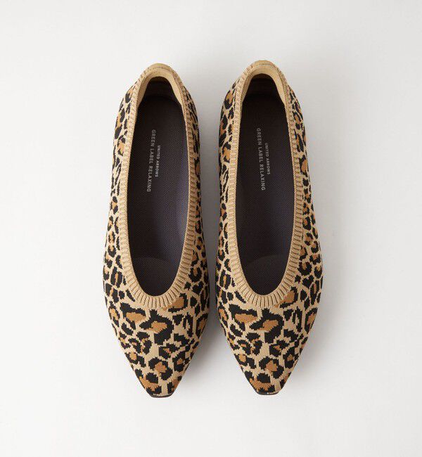 UNITED ARROWS green label relaxing「ウェルネス ニット フラットシューズ -撥水・ウォッシャブル-」|ローファー|