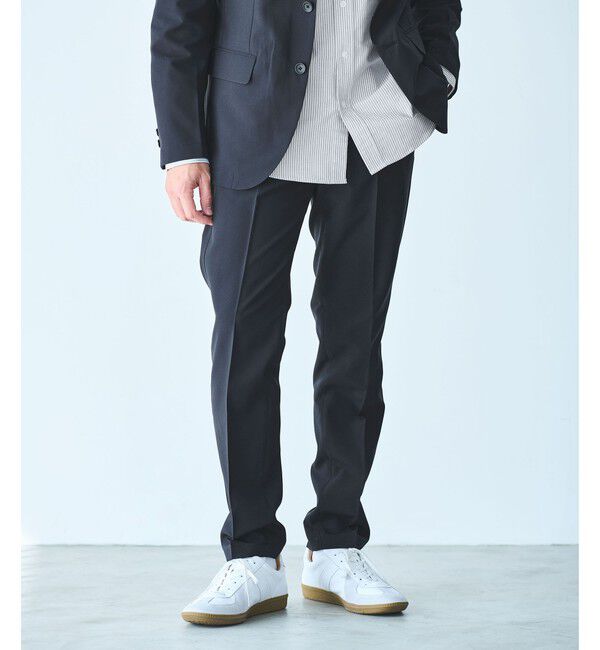 UNITED ARROWS green label relaxing「【WEB限定】JUST fit ドライPEスリムセットアップ ジャケット＆パンツ -吸水速乾・防シワ-」|テーラードジャケット|