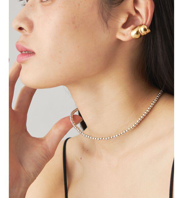EMMEL REFINES「【別注】＜PHILIPPE AUDIBERT＞PA SP Ball Chain ショートネックレス＜Select by EMMEL REFINES＞」|ネックレス|