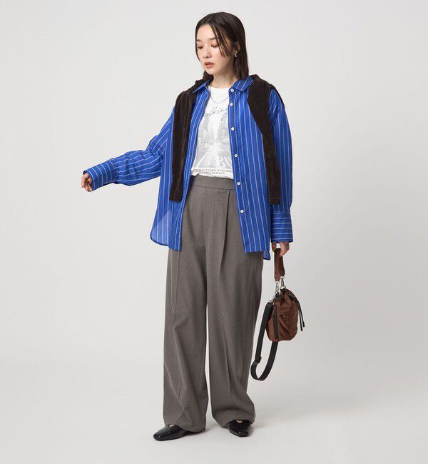 UNITED ARROWS green label relaxing「【WEB限定】＜at ease＞フォト ロングスリーブ Tシャツ」|Tシャツ・カットソー|